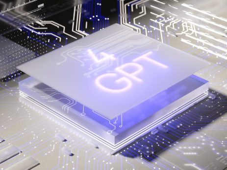 a computer chip with the word gpt printed on it