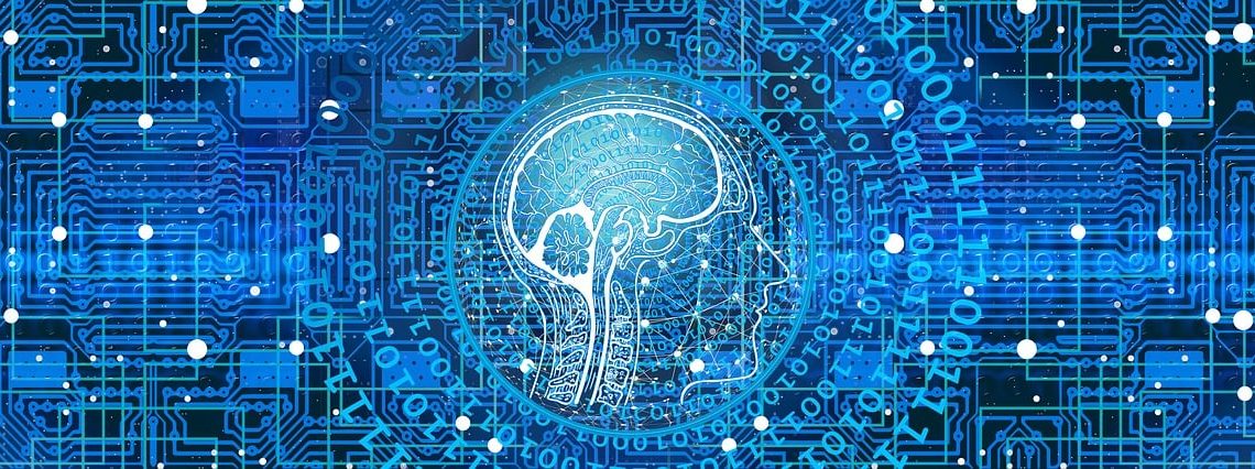 artificial intelligence network programming illustration